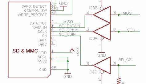 arduino sd card shield schematic