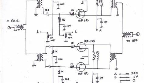 rf-tv-amplifier circuit diagram