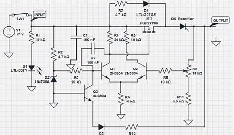 Charge controller circuit Operation of the charge controller: x