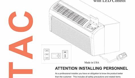 Amana Air Conditioner Manual : Amana Goodman Hvac Manuals Parts Lists