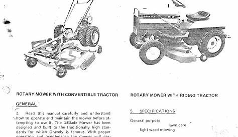 Gravely Lawn Mower 21296-50 User Guide | ManualsOnline.com