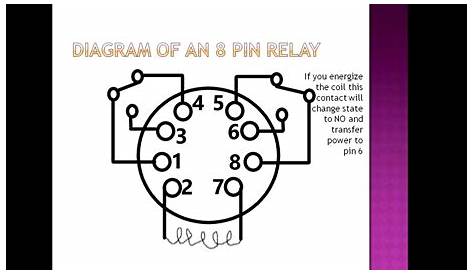 8 pin relay schematic