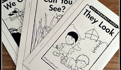 The Best free printable sight word books for first grade | Jimmy Website