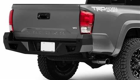 tacoma rear steel bumper