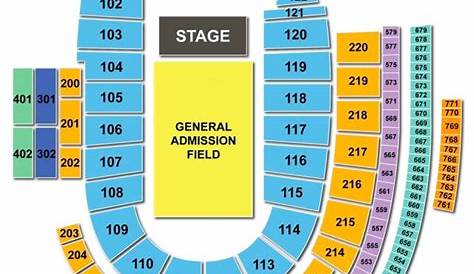 wrigley field concert seating chart dead and company