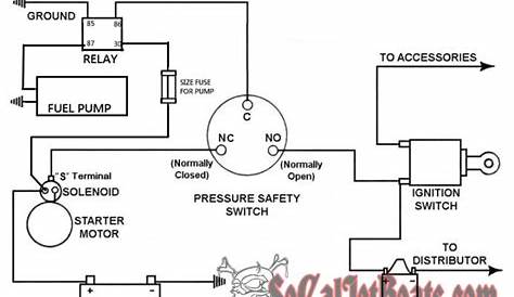 Electric fuel pump wiring? Relay