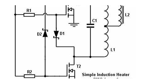 mini induction stove circuit diagram download