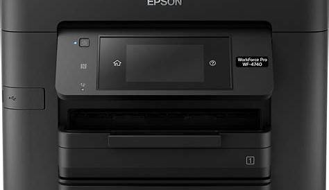 USER MANUAL Epson WorkForce Pro WF-4740 All-in-One Inkjet | Search For Manual Online