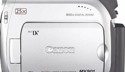 Canon Mv 901 Camcorder User Manual