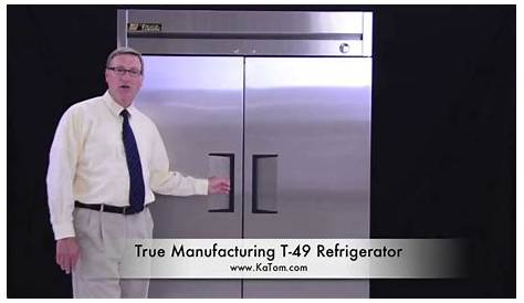 True Refrigerator Model T-49