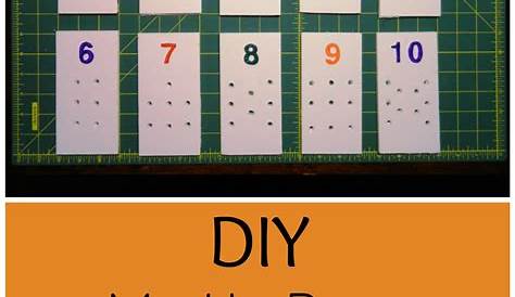 DIY Math Peg Board Game · Child Led Life