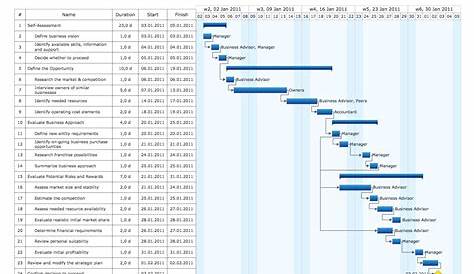 project management gantt chart budget example