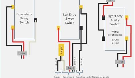 3 way switch leviton wiring diagram