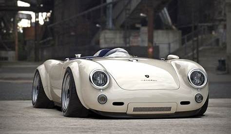 Porsche 550 Spyder "Cream" Concept Shows Minimalist Design, Is Actually