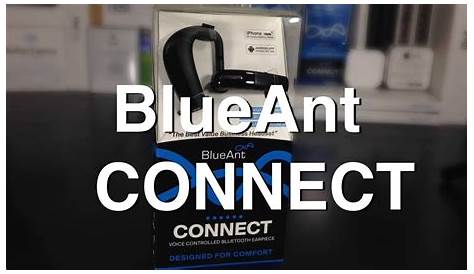 blueant connect bluetooth earpiece user guide