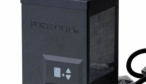 portfolio 300 watt transformer instruction manual