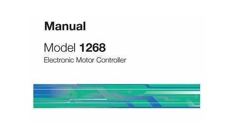 Curtis 1268 manual(12d) by EMC Electric Vehicles - Issuu