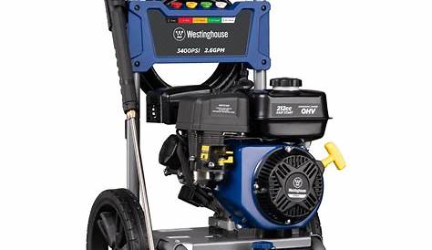 Westinghouse WPX3400 Gas Powered Pressure Washer - 3400 PSI and 2.6 GPM