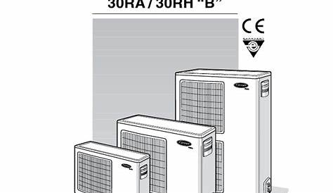 Installation-Manual-Carrier-30RA.pdf | Air Conditioning | Hvac