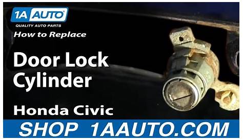 honda accord door lock cylinder replacement