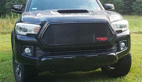 2016-17 Toyota Tacoma Mesh Grill & Bezel & TRD by customcargrills