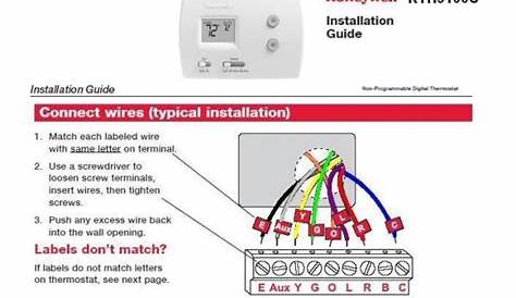 Honeywell Rth6580wf Wiring Diagram - Wiring Diagram Pictures
