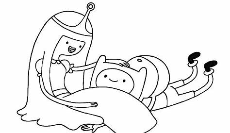 Adventure Time Coloring Pages Finn - Coloring Home