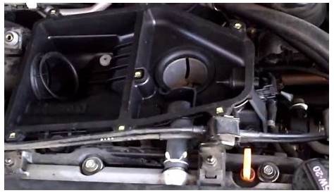 How to replace the air cleaner housing for a 2003 Honda civic LX - YouTube