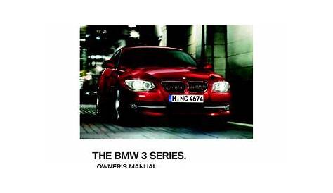 2010 bmw 328i owners manual