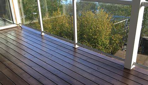 Behr Padre Brown Semitransparent Stain two coats Deck Stain Colors