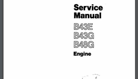 onan b43g engine service manual