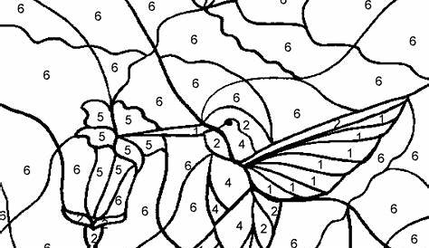 Color By The Number Printable - FREE COLORING PAGES