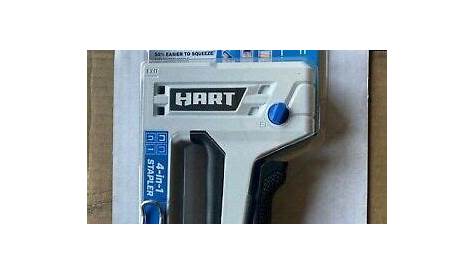 hart 2-in-1 staple gun manual