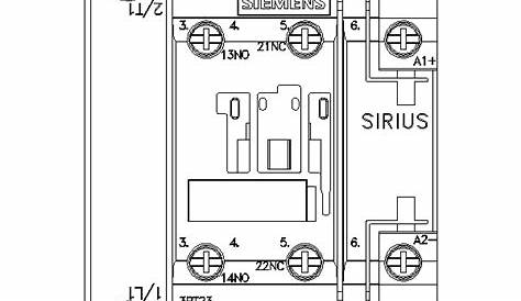 Siemens Spx Contactors Wiring Diagram Rail - Siemens Sirius 3rt2024