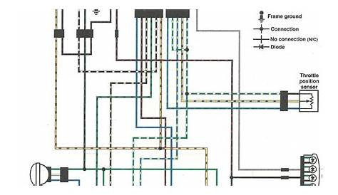 motorcycle starter wiring diagram