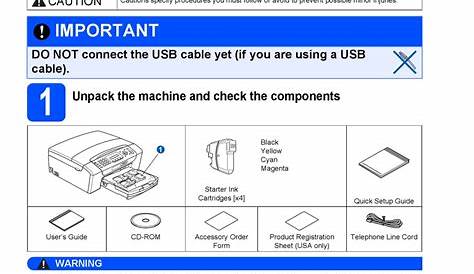 BROTHER MFC-295CN ALL IN ONE PRINTER QUICK SETUP MANUAL | ManualsLib