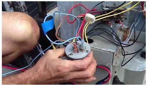 wiring compressor motor