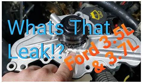 2011 ford explorer water pump