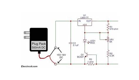 Simple Gel cell battery charger circuit - Eleccircuit.com | Battery
