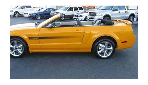 Grabber Orange 2008 Ford Mustang GT California Special Convertible