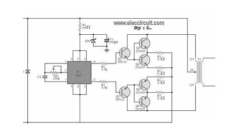 100W DC Power Inverter Circuit diagram - Inverter Circuit and Products
