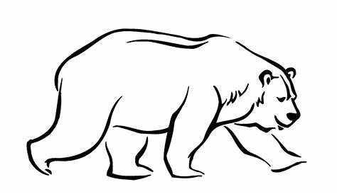 polar bear printable coloring pages