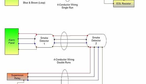 simple smoke detector circuit diagram