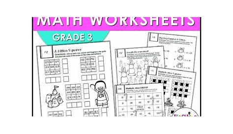 math learning for 3rd graders