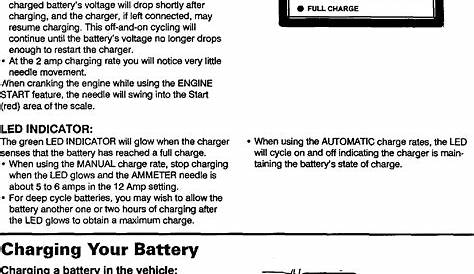 Diehard 20071312 User Manual BATTERY CHARGER Manuals And Guides L0305326