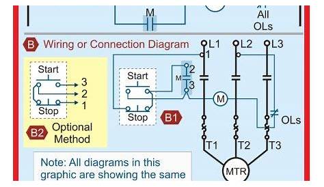 electrical start stop wiring diagram