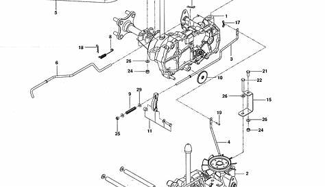 Husqvarna model Z254-28982 lawn, riding mower rear engine genuine parts