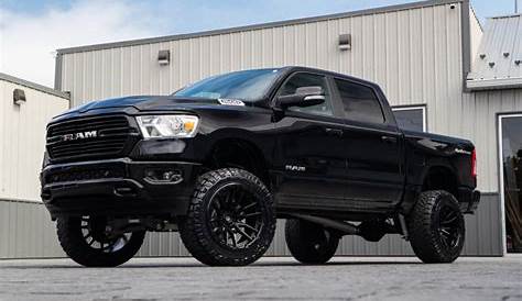 Lifted 2020 Ram 1500 with 6 Inch Rough Country Suspension Lift Kit and
