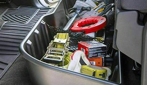 For 2007-2018 Chevy Silverado GMC Sierra Crew Cab Under Seat Storage