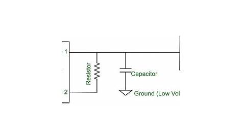 capacitive touch sensor schematic